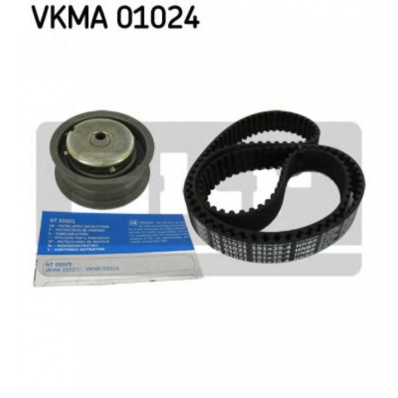 VKMA 01024 SKF Комплект (ремінь+ролики)